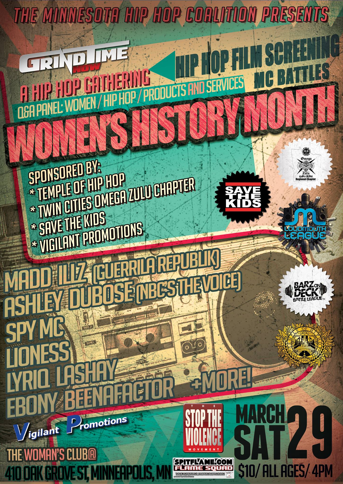 Twin Cities Women’s Hip Hop History Event