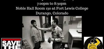 10/23/2017 7:00pm-8:30pm Durango, CO – Panel Discussion on Alternatives to Incarceration of Youth