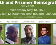 May 18, 2022 – Health and Prisoner Reintegration – Zoom