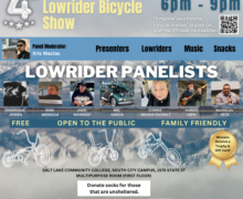 Salt Lake – 4th Annual Winter Lowrider Bicycle Show – Feb. 28, 2023 – 6pm to 9pm