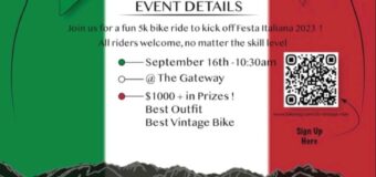 3rd Annual Italian Salt Lake, Utah – Vintage Ride – September 16, 2023