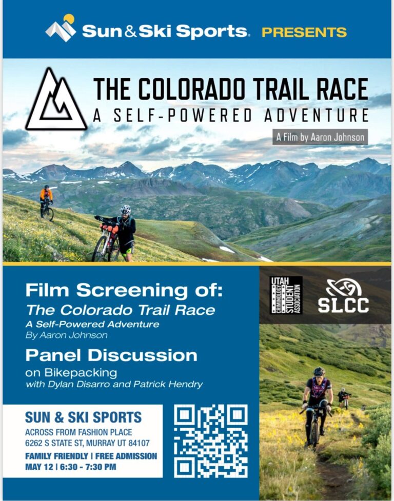 Sun and Ski Sports with the Utah Criminology Student Association Presents The Colorado Trail