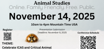 Online – 25th Annual North American Conference for Critical Animal Studies – November 14, 2025